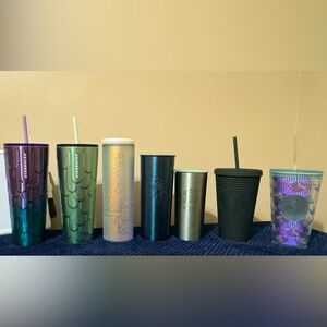 Starbucks tumblers